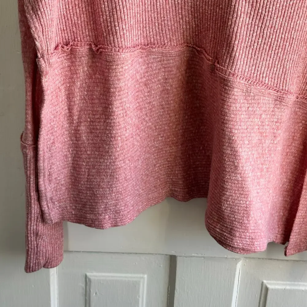 Free People We The Free Londontown Thermal in Raspberry